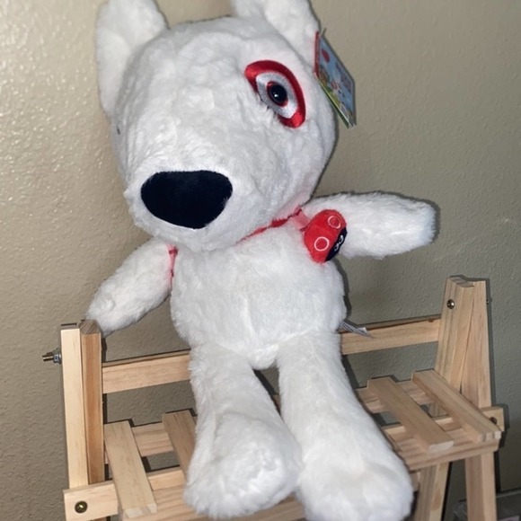 Target 10'' Bullseye Plush Dog Target Exclusive New With Tags - Picture 1 of 8